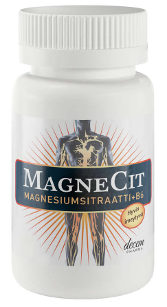 Magnecit magnesiumsitraatti + B6