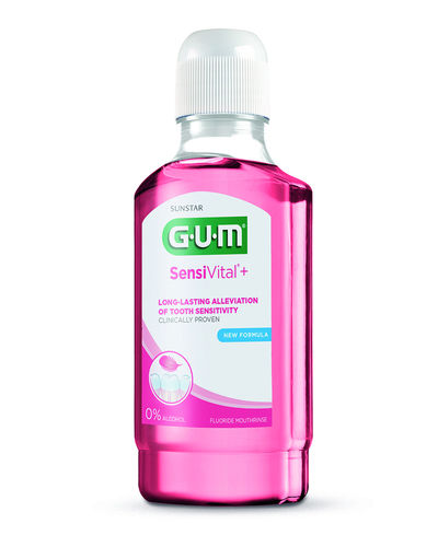 GUM SensiVital+ suuvesi 500 ml