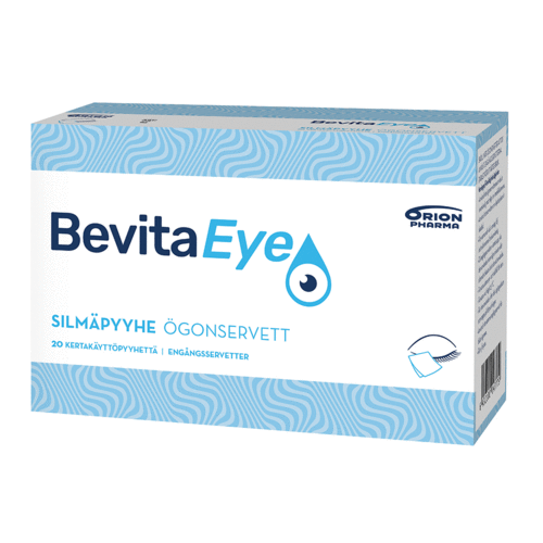 Bevita Eye silmäpyyhe 20 kpl