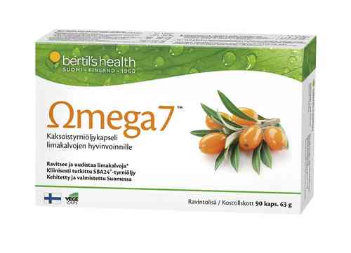 Omega7 Tyrniöljykapseli