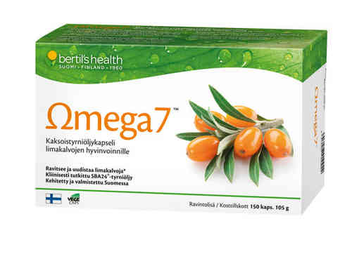 Omega7 Tyrniöljykapseli