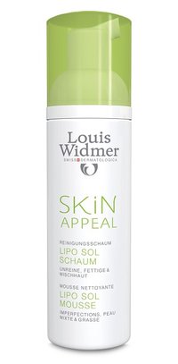 Louis Widmer Skin Appeal Lipo Sol Foam 150 ml hajusteeton