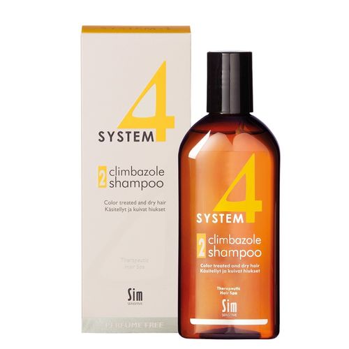 System4 Climbazole shampoo 2 käsitellyt hiukset 215 ml
