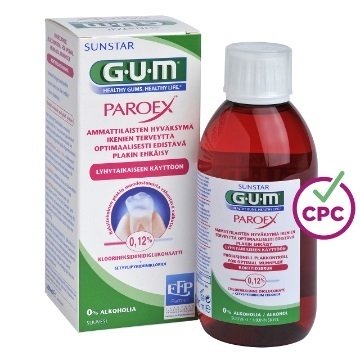 GUM Paroex 0,12 % suuvesi 300 ml