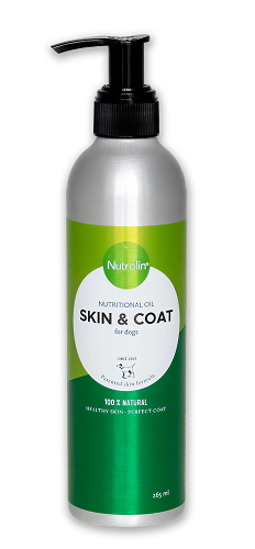 Nutrolin Skin & Coat ravintoöljy koirille