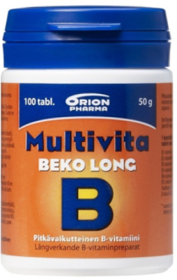 Multivita Beko Long B-vitamiini