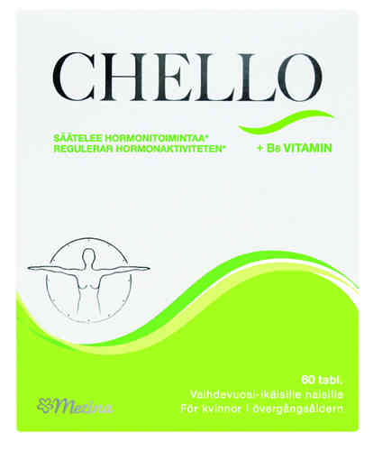 Chello +B6 vitamin 60 tabl. vaihdevuosioireisiin