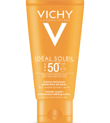 Vichy Ideal Soleil Velvety Cream aurinkovoide kasvoille SK50+ 50 ml