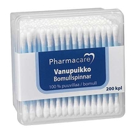 Pharmacare Vanupuikko 200 kpl