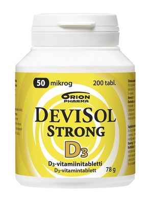Devisol Strong 50 mikrog purutabl.