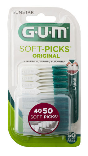 GUM Soft-Picks Original harjatikku 50 kpl large