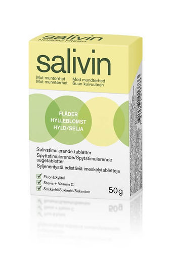 Salivin Nordic Fresh Selja 50 g imeskelytabl.
