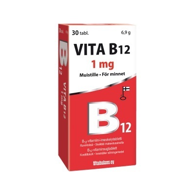 Vita B12 1 mg B12-vitamiini