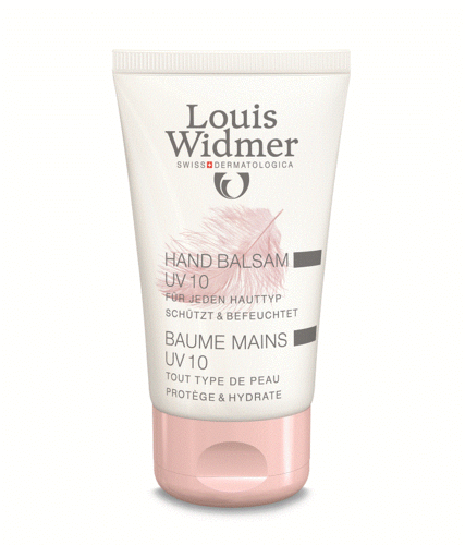Louis Widmer Hand Balm UV10 50 ml hajustettu