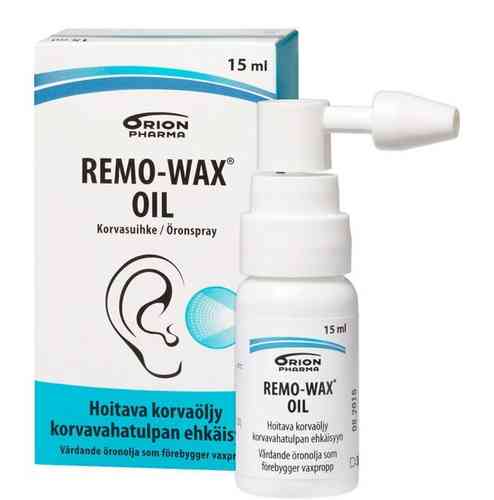 Remo-Wax Oil Korvasuihke 15 ml
