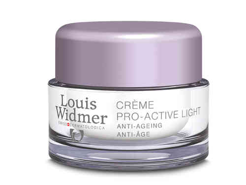 Louis Widmer Pro-Active Cream Light yövoide 50 ml hajusteeton