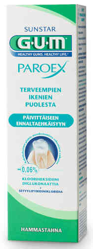 GUM Paroex hammastahna 0,06 % 75 ml