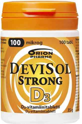 Devisol Strong 100 mikrog 100 tabl.
