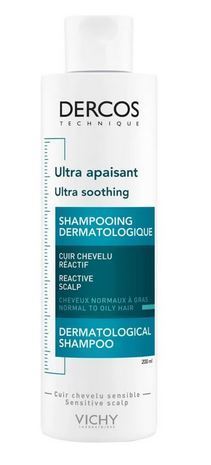 Vichy Dercos Soothing shampoo norm./rasv. hiukset 200 ml