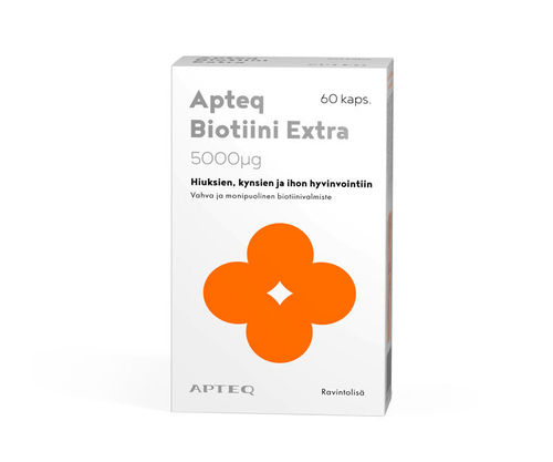 Apteq Biotiini Extra 5000 mikrog