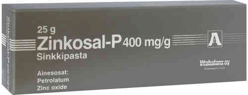 Zinkosal-P 400 mg/g sinkkipasta 25 g
