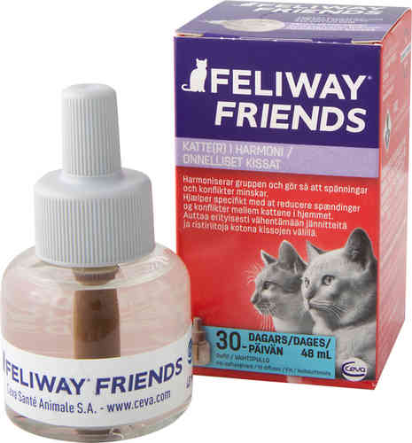 Feliway Friends liuos vaihtopullo 48 ml
