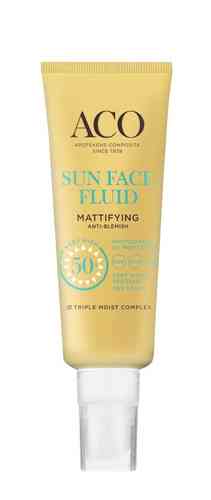 Aco Sun Face Fluid SPF50 Mattifying 40 ml