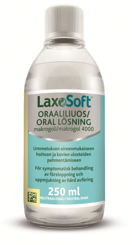 Laxosoft oraaliliuos 250 ml