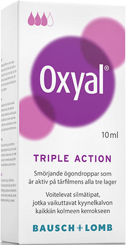 Oxyal Triple Action silmätippa 10 ml