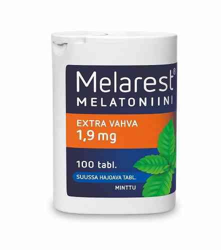 Melarest Extra Vahva Mint 1,9 mg suussa hajoava
