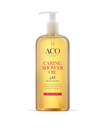 Aco Caring Shower Oil 400 ml hajustettu
