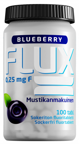 Flux Blueberry fluoritabletti