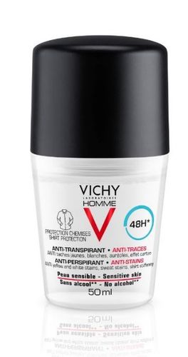Vichy Homme Deo Shirt Protection 48h 50 ml