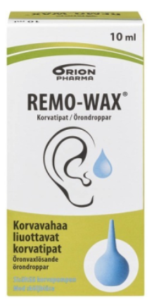Remo-Wax korvatippa 10 ml + korvapumppu