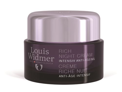 Louis Widmer Rich Night Cream 50 ml hajusteeton