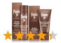 Testissä Plantur39 Ruskea Sävyttävä shampoo ja hoitoaine