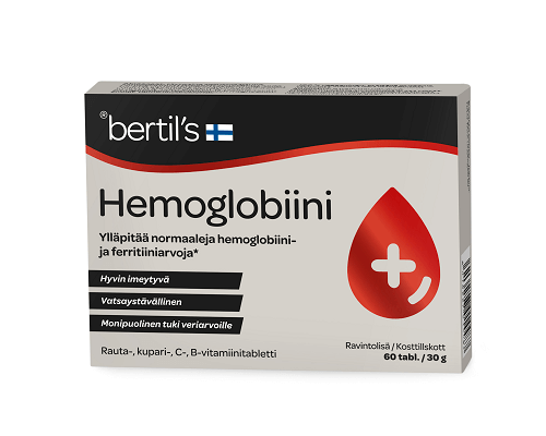 bertil's Active Fe Hemoglobiini 60 tabl.