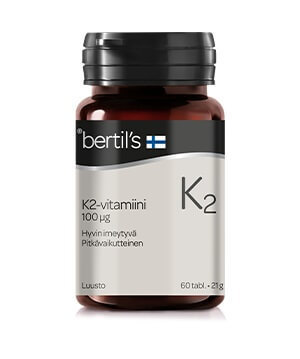 bertil's K2-vitamiini 60 tabl.