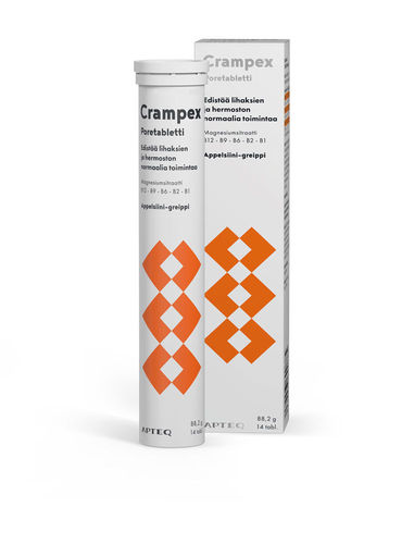Crampex magnesium +B-vitamiini 14 poretablettia