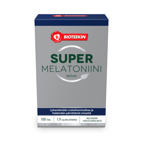 Bioteekin Super Melatoniini Nova 100 tabl.