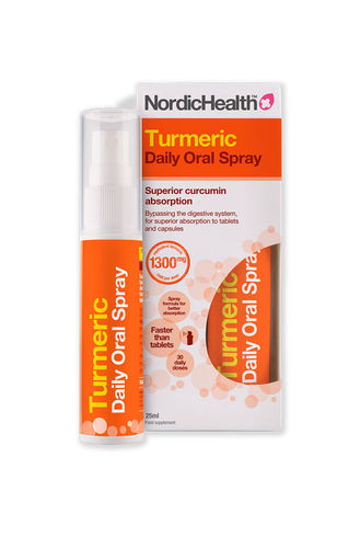 Nordic Health Kurkuma suusuihke 25 ml