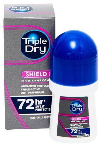 Triple Dry Shield 72h Aktiivihiili Women 50 ml