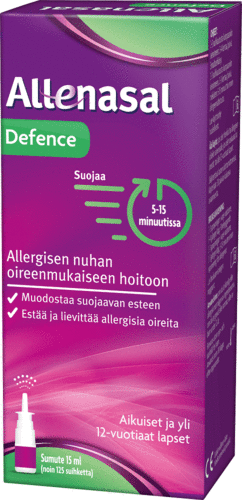 Allenasal Defence Nenäsumute 15 ml