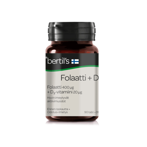 bertil's Folaatti + D3 90 tabl.