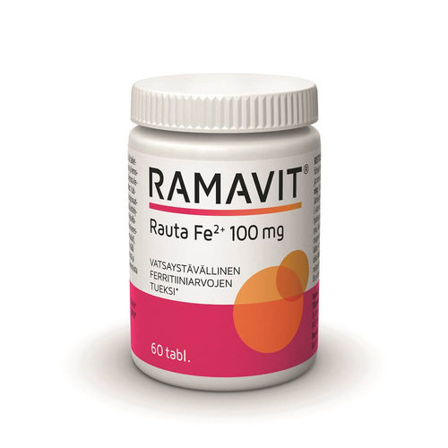 Ramavit Rauta 100 mg 60 tabl.