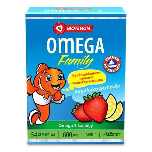 Bioteekin Omega Family 54 geelipalaa