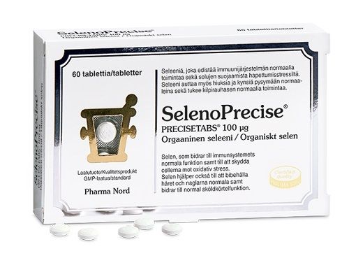 SelenoPrecise 100 mikrog orgaaninen seleeni 60 tabl