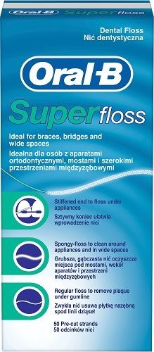 Oral-B Super Floss hammaslanka 50 kpl