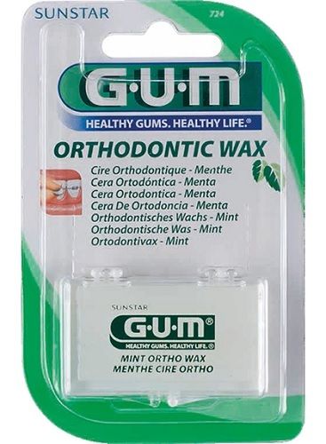 Gum Ortho Wax kirkas 5 kpl