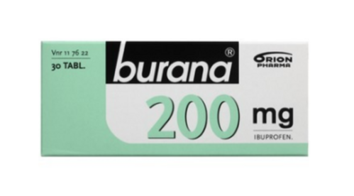 BURANA tabletti, kalvopäällysteinen 200 mg 30 fol